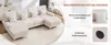 Sweiko Modernes U-Sofa mit LED Ambientebeleuchtung  & der Produktbild-Vorschau 13