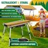 KESSER® Campingtisch Klapptisch faltbar & höhenverstellbar Produktbild-Vorschau 6