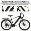 Hiland 26 Zoll-E-Mountainbike, 250W, 7 Gänge, mechanische Produktbild-Vorschau 2