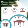 Wiltec skladací altánok moskytiéra 3,92 x 3,92 m Náhľad obrázku produktu 9
