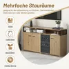 STILVORA Sideboard mit drei Türen und drei Schubladen, Produktbild-Vorschau 3