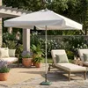 Gartenschirm 2x2 Sonnenschirm Alu mittelmast Quadratisch Produktbild-Vorschau 2