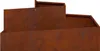 vidaXL Garten-Pflanzgefäß Braun 100 x 100 x 50 cm Produktbild-Vorschau 5