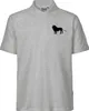 Huuraa Herren Polo Shirt Löwe Silhouette L Sport Grey Bio Produktbild-Vorschau 1