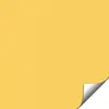 A yellow roller blind with a curled corner. Produktbild-Vorschau