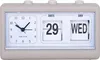 Karlsson - Wecker Data Flip - Grau - 19x6.4x11.5cm Produktbild-Vorschau 1