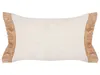 BELIANI Dekokissen 2er Set Beige 30 x 50 cm Rechteckig mit Produktbild-Vorschau 6