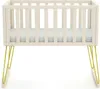 JURABABY - Schaukelwiege baby bett Holz ONLY Gelb 40 x 80 Produktbild-Vorschau 2