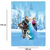 Characters from Disney's Frozen are depicted in a snowy forest setting. Anteprima dell’immagine prodotto