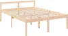 vidaXL Seniorenbett 140x190 cm Massivholz Kiefer Produktbild-Vorschau 3