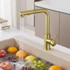 Küchenarmatur Edelstahl 304 Gold gebürstet 400mm Produktbild-Vorschau 3
