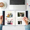 AIOR Samolepicí fotoalbum Linen Scrapbook 60 bílých stran Náhled obrázku produktu 4