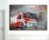Gilde GILDE Gallery, Bild, rechteckig, "Feuerwehr", Metall, Produktbild-Vorschau 2