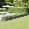 vidaXL Hochbeet Verzinkter Stahl 620x80x36 cm Anthrazit Produktbild-Vorschau 1