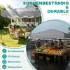 LZQ Pop-Up Pavillon 3x3 m Faltpavillon für Garten & Produktbild-Vorschau 5