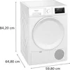 Siemens WT43H004 Wärmepumpentrockner 8kg Kindersicherung Produktbild-Vorschau 11