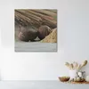Leinwandbild zwei braune samen 40x40 cm Feeby braun Produktbild-Vorschau 2