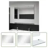 The Living Store Wandspiegel mit Regal 100×60 cm Hartglas Produktbild-Vorschau 1