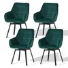 CLIPOP Esszimmerstühle 2er Set, Esszimmerstühle Drehbar Produktbild-Vorschau 1