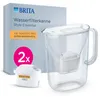 BRITA Wasserfilter-Kanne MAXTRA Style Essential weiß, 2x Produktbild-Vorschau 1