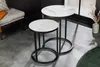 riess-ambiente Design Beistelltisch ELEGANCE 2er Set weiß Produktbild-Vorschau 3