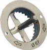 Styropor Rondelle Weiß CLICK 1000stk WLG036 Tellerdübel Produktbild-Vorschau 4