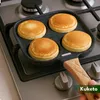 Kuketo | Pancake Pfanne Mit Deckel – 4 Mulden Ø 9 cm, Produktbild-Vorschau 3