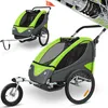 KESSER® Kinderanhänger Fahrradanhänger 360° Drehbar mit Produktbild-Vorschau 1