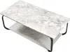 Couchtisch 'Kolta' 120x60x43 cm Marmoroptik, Weiß Produktbild-Vorschau 5