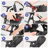 Qunature Fahrrad Satteltasche Halter Backpacking Sitztasche Produktbild-Vorschau 11