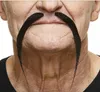 Fu Manchu Schnurrbart Farbe: schwarz Produktbild-Vorschau 3