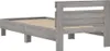 vidaXL Bettgestell mit Kopfteil Grau Sonoma 100x200 cm Produktbild-Vorschau 7
