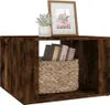 vidaXL Noční stolek Smoked Oak 57x55x36 cm výrobek ze dřeva Náhled obrázku produktu 4