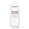 A large white bottle of Goldwell Dualsenses Blondes & Highlights Anti-Yellow Shampoo with a pump dispenser. Produktbild-Vorschau