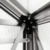 GFP Szklarnia Jasmin 5 rama aluminiowa 192 x 317 cm panele Podgląd zdjęcia produktu 6