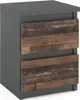 STIV Möbel | Nachttisch - Nachtschrank mit 2 Schubladen - Produktbild-Vorschau 2