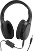 A studio shot of black over-ear headphones. Produktbild-Vorschau