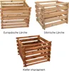 Holzkomposter mit Holz-Stecksystem Komposter Steckkomposter Produktbild-Vorschau 1