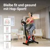 Hop-Sport Heimtrainer Fahrrad Host Rot - Ergometer mit Produktbild-Vorschau 4