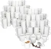 96er Set Event Kaffeebecher 250ml weiß Porzellan-Tassen Produktbild-Vorschau 1