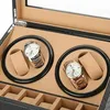 Skladovací box Watch Box Watch Winder 4 + 6 hodinek Vitrína Náhled obrázku produktu 6