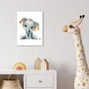 Leinwand Bilder 30x40 cm - Kinder Tiere - Elefant, Bilder, Produktbild-Vorschau 3