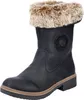 Rieker Scarpe Donna Stivali Foderato Stivali Invernali Nero Anteprima dell’immagine prodotto 14