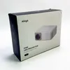 The image shows the retail packaging of a mini LED projector. Produktbild-Vorschau