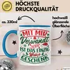 Weihnachten Tasse Geschenk Mit Mir Verwandt Zu Sein Ist Das Produktbild-Vorschau 3