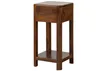 A wooden side table on a white background. Anteprima dell’immagine prodotto