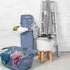Rotho Blumen Wäschesammler 44,7x34,7x60,5 cm 55l Produktbild-Vorschau 3
