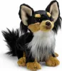 A plush toy chihuahua dog sitting on a white background. Produktbild-Vorschau