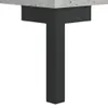 vidaXL Highboard gris béton 69,5x34x180 cm Bois composite Voir les images du produit 12