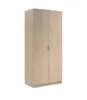 Kleiderschrank 2 Türen - Schlafzimmer Schrank Braun Eiche Produktbild-Vorschau 1